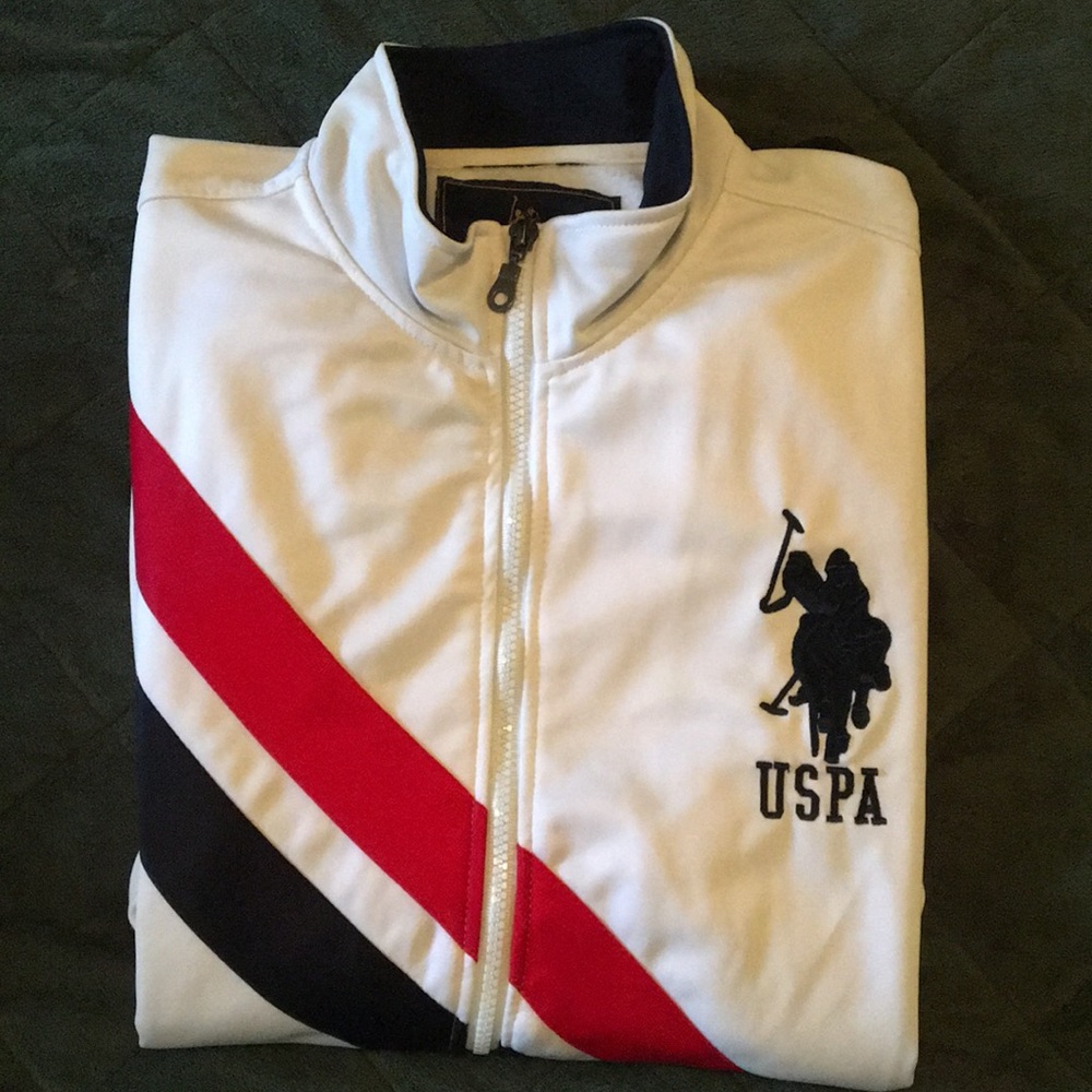 FULL ZIP TRACK JACKET L